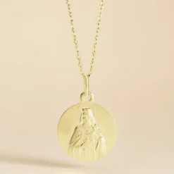 Discount Histoire d'Or Médaille Or Jaune Sainte Thérèse