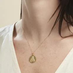 Discount Histoire d'Or Médaille Or Jaune Sainte Thérèse