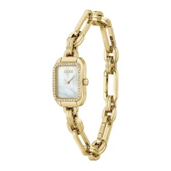 Sale HUGO BOSS Montre Boss Hailey Nacre cadran doré fond nacre bracelet acier doré