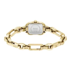 Sale HUGO BOSS Montre Boss Hailey Nacre cadran doré fond nacre bracelet acier doré