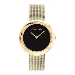 CALVIN KLEIN Montre Twisted Bezel Noir* Montres Tendances