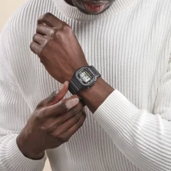 CASIO G-SHOCK Montre Black & White Gris* Montres Tendances|Montres Digitales