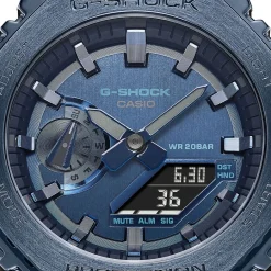 New CASIO G-SHOCK Montre Bleu cadran bleu bracelet résine bleue