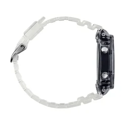 Best CASIO G-SHOCK Montre Noir cadran gris fond noir bracelet résine blanche