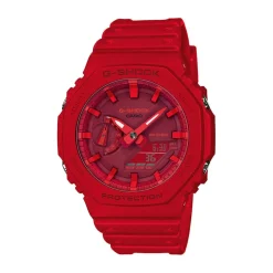 CASIO G-SHOCK Montre Rouge cadran rouge fond rouge bracelet résine rouge