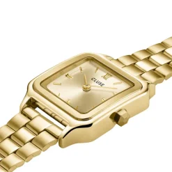 New CLUSE Montre Gracieuse Petite Champagne cadran doré fond champagne bracelet acier doré