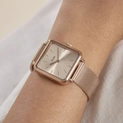 CLUSE Montre La Tetragone Rose* Montres Tendances|Montres Petits Prix