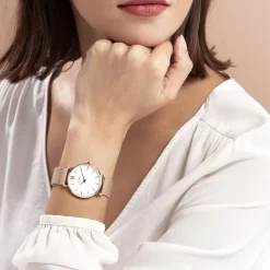 CLUSE Montre Minuit Blanc* Montres Tendances|Montres Petits Prix