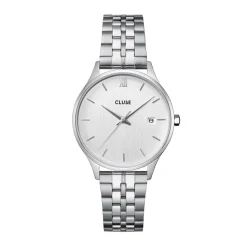 CLUSE Montre Minuit Date Argenté* Montres Petits Prix