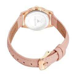 Outlet CODHOR Montre Anais Argenté cadran rose fond argenté bracelet alliage rose