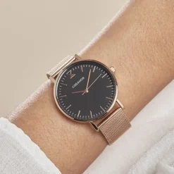 CODHOR Montre Cindy Noir* Montres Tendances|Montres Petits Prix