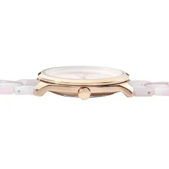Sale CODHOR Montre Clea Rose cadran doré rose fond rose bracelet acetate rose