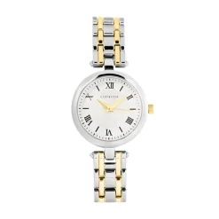 Sale CODHOR Montre Leonie Argenté cadran argenté fond argenté bracelet alliage argenté et doré