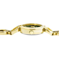 Best CODHOR Montre Sarah Vert cadran doré fond vert bracelet alliage doré