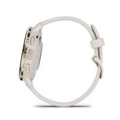 Clearance GARMIN Montre Connectée Venu 3 cadran ivoire bracelet silicone ivoire