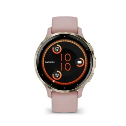 Sale GARMIN Montre Connectée Venu 3 cadran rose bracelet silicone rose