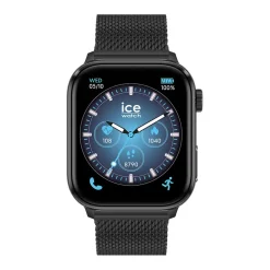 New ICE WATCH Montre Connectée Smart 3.0 cadran noir bracelet métal noir