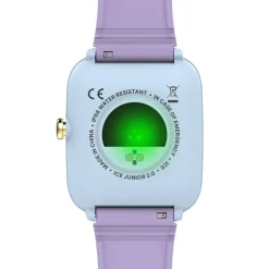 Sale ICE WATCH Montre Connectée Smart Junior 2.0 cadran bleu sky bracelet silicone violet