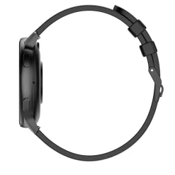 Outlet TEKDAY Montre Connectée cadran noir bracelet silicone noir