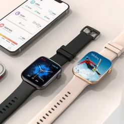 Discount TEKDAY Montre Connectée cadran bicolore doré / rose bracelet acier bicolore