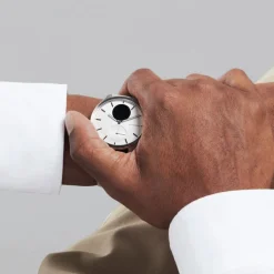 Clearance WITHINGS Montre Connectée Scanwatch 2 cadran argenté bracelet silicone gris