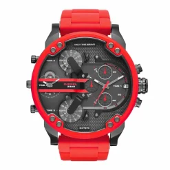 New DIESEL Montre Mr Daddy 2.0  Divers cadran gris fond gunmetal bracelet acier gris