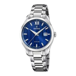 FESTINA SWISS MADE Montre 37,5 Bleu London* Montres Classiques