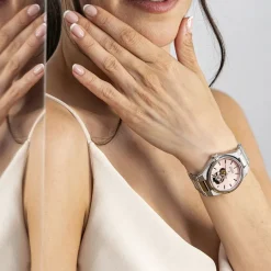 Hot FESTINA SWISS MADE Montre Automatic 35 Rose