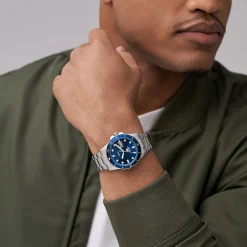 FOSSIL Montre Blue Dive Bleu* Montres Tendances
