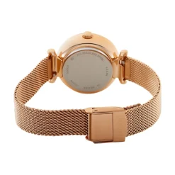 Clearance FOSSIL Montre Carlie Mini Me Nacre cadran doré rose fond nacre bracelet acier doré rose