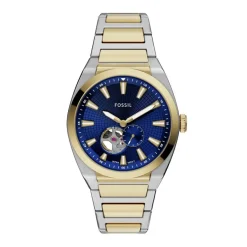 Best FOSSIL Montre Everett Automatic Bleu