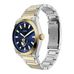 Best FOSSIL Montre Everett Automatic Bleu