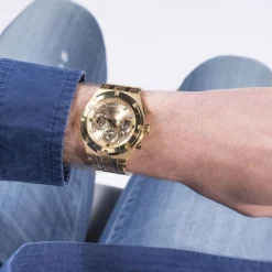 Outlet GUESS Montre Continental Champagne