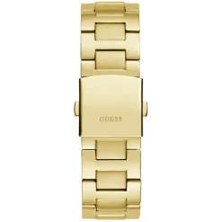Online GUESS Montre Equity Vert cadran doré fond vert bracelet acier doré