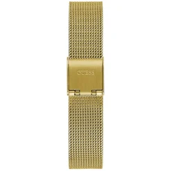 Online GUESS Montre Melody Blanc cadran doré fond blanc bracelet acier doré