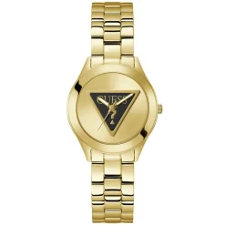 Sale GUESS Montre Tri Plaque Champagne