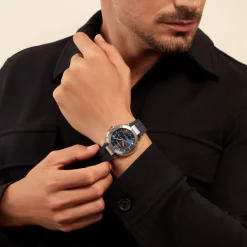 HERBELIN Montre Newport Mareographe Bleu* Montres Made In France|Montres Sport