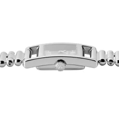 Online HERBELIN Montre V Eme Avenue Noir cadran argenté fond noir bracelet métal argenté
