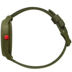 Best ICE WATCH Montre Solar Power Kaki cadran kaki fond kaki bracelet plastique kaki