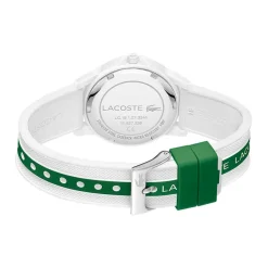 Sale LACOSTE Montre Teen/rider Blanc cadran blanc fond blanc bracelet silicone blanc