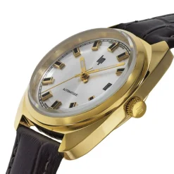 Clearance LIP Montre General De Gaulle Auto 35 Argenté