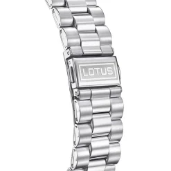 New LOTUS Montre Freedom Collection Bleu cadran argenté fond bleu bracelet acier argenté