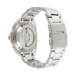 Sale MONTIGNAC Montre Marina Vert cadran argenté fond vert bracelet acier argenté