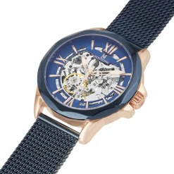 MONTIGNAC Montre Round Automatique Bleu* Montres Made In France|Montres Squelettes
