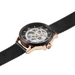 MONTIGNAC Montre Round Automatique Noir* Montres Made In France|Montres Squelettes