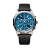 New MONTIGNAC Montre Round Multifonction Bleu