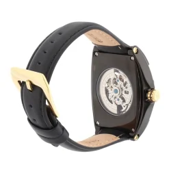 MONTIGNAC Montre Tonneau Automatique Noir* Montres Made In France|Montres Squelettes