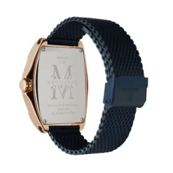 Online MONTIGNAC Montre Tonneau Bleu
