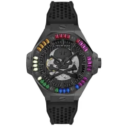 Hot PHILIPP PLEIN Montre $keleton Royal Noir
