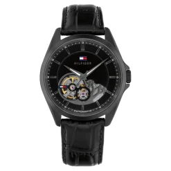 TOMMY HILFIGER Montre Baker Automatic Noir* Montres Squelettes|Montres Automatiques